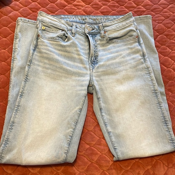 American Eagle Outfitters Other - American Eagle Athletic Straight light wash jeans